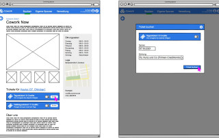 Screenschoots Buchungssystem Lösung 1