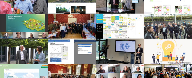 Sammlung von Fotos des Forschungsprojekts Smarte.Land.Regionenaus dem Jahr 2021