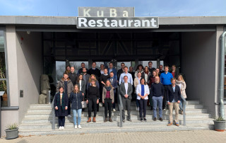 Gruppenbild der Teilnehmenden am Vernetzungstreffen.