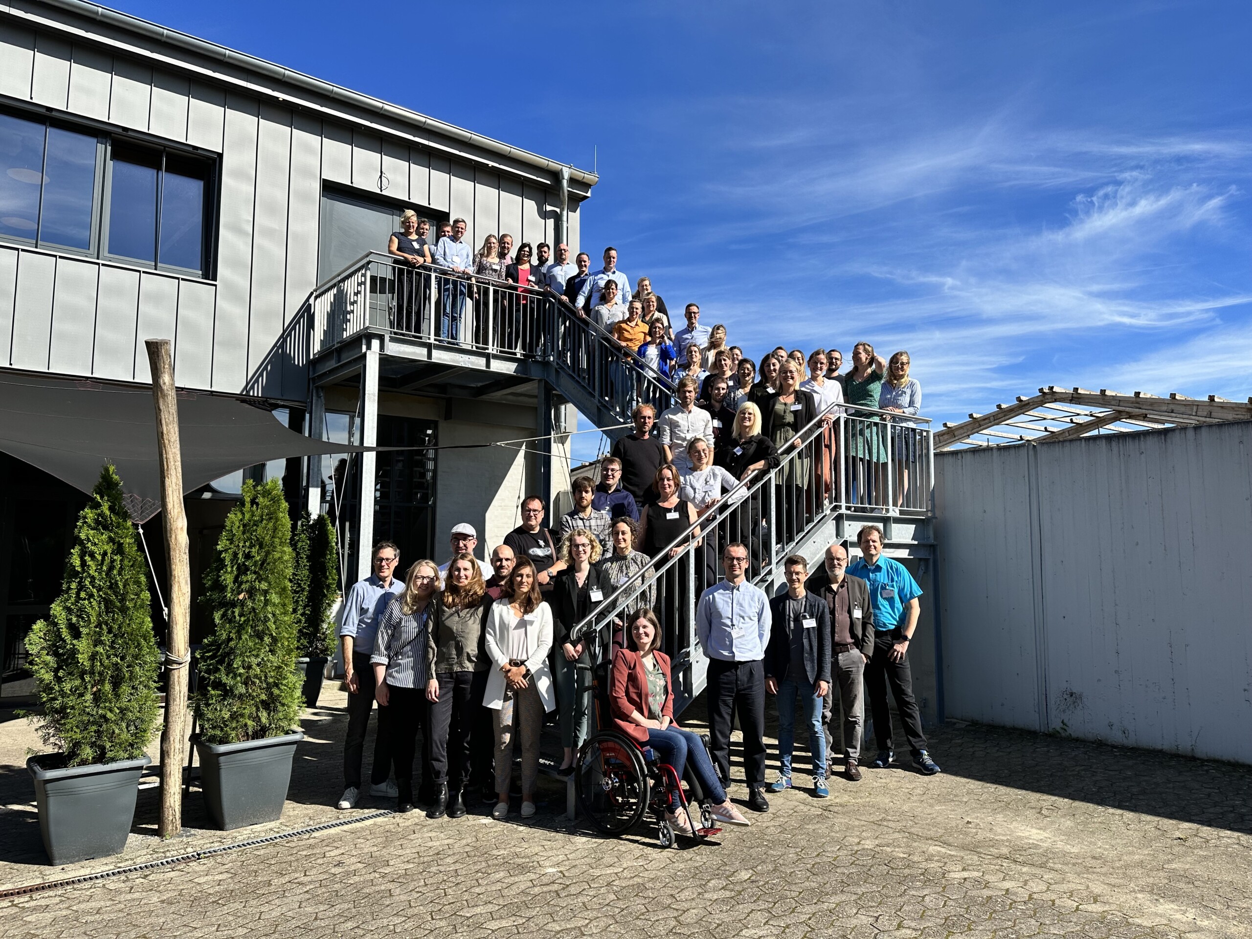 Gruppenfoto vom Vernetzungstreffen