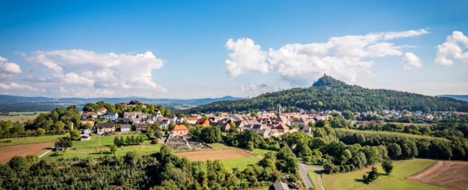 Fernansicht von Neustadt an der Waldnaab